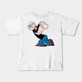 popeye design for happy 4 Kids T-Shirt